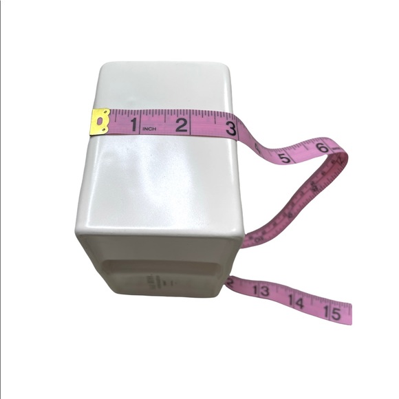 NWOT Rae Dunn Ceramic “STUFF” Organizer with Two Compartments - Picture 2 of 5